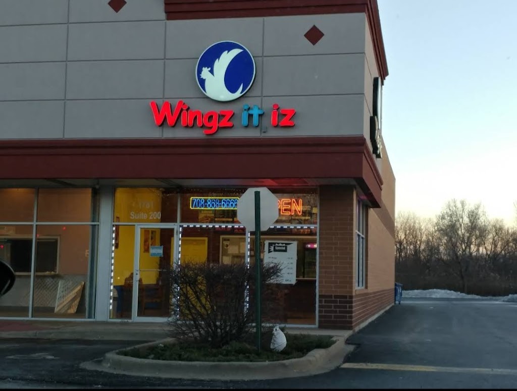 Wingz It Iz Calumet city | 1781 River Oaks Dr, Calumet City, IL 60409, USA | Phone: (708) 868-6666