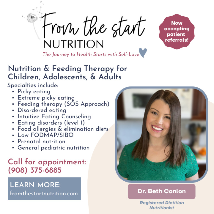 Pediatric/Family Dietitian | From the Start Nutrition, LLC | 80 Charles Rd, Stirling, NJ 07980, USA | Phone: (908) 331-0876