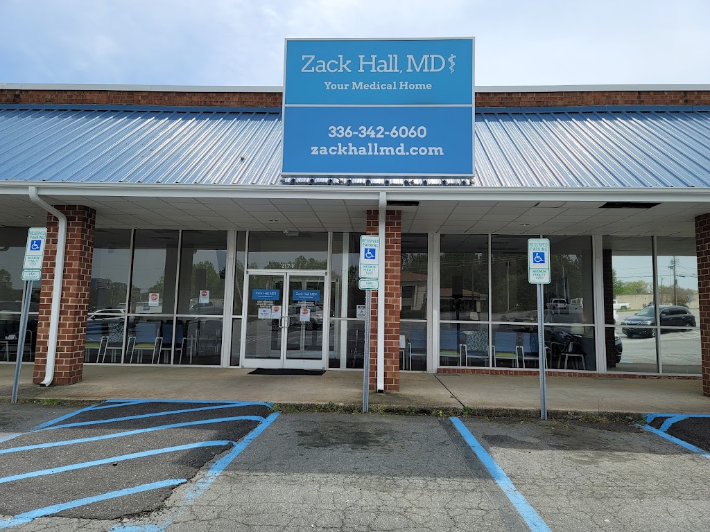 Zack Hall, MD | 217-F, 217 Turner Dr Suite F, Reidsville, NC 27320 | Phone: (336) 342-6060