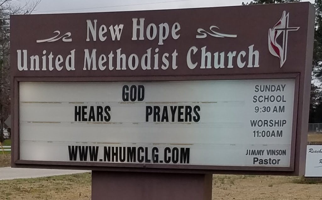 New Hope United Methodist Church | 1960 New Hope Rd, Locust Grove, GA 30248, USA | Phone: (470) 878-1221