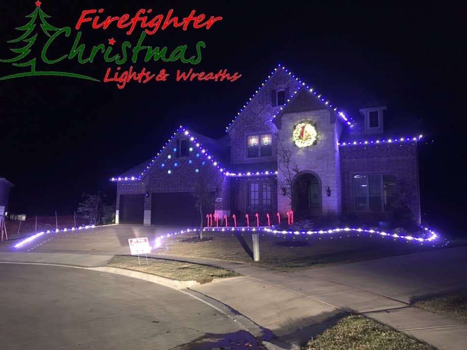 Firefighter Christmas Lights & Wreaths llc | 4601 Church St, Celina, TX 75009, USA | Phone: (903) 505-3264