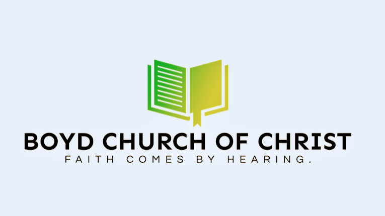 Boyd church of Christ | 379 Cemetery Rd, Boyd, TX 76023, USA | Phone: (940) 433-5574