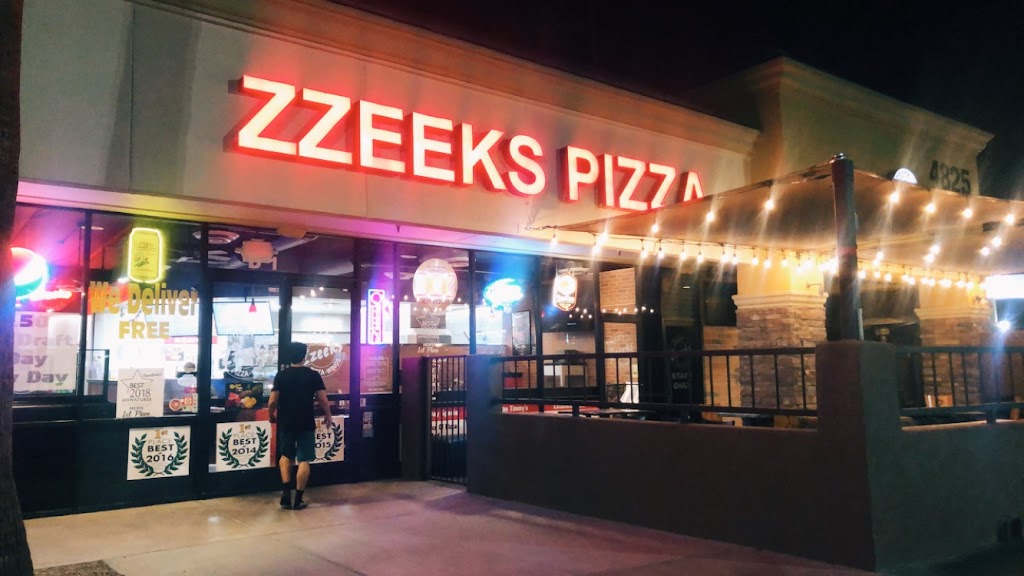 Zesty Zzeeks Pizza & Wings | 4825 E Warner Rd Suite D1-D2, Phoenix, AZ 85044, USA | Phone: (480) 940-5555