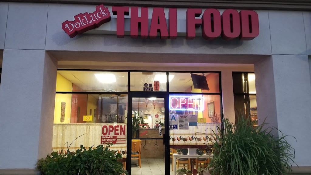 Dokluck Thai Food | 1772 Barranca Ave, Glendora, CA 91740, USA | Phone: (626) 938-1078