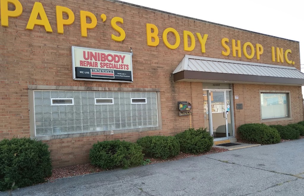 Papps Body Shop Inc | 20980 St Clair Ave., Euclid, OH 44117, USA | Phone: (216) 481-4333