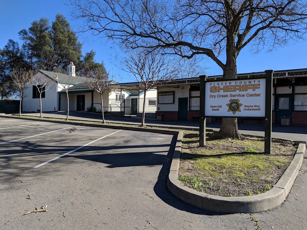 Placer County Sheriffs Office Dry Creek Service Center | 2955 PFE Rd, Roseville, CA 95747, USA | Phone: (916) 771-3138