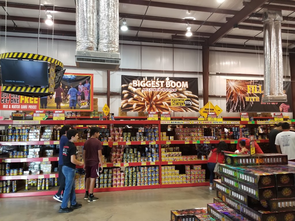 TNT Fireworks Supercenter - Mustang | 2403 E State Hwy 152, Mustang, OK 73064, USA | Phone: (405) 745-7671