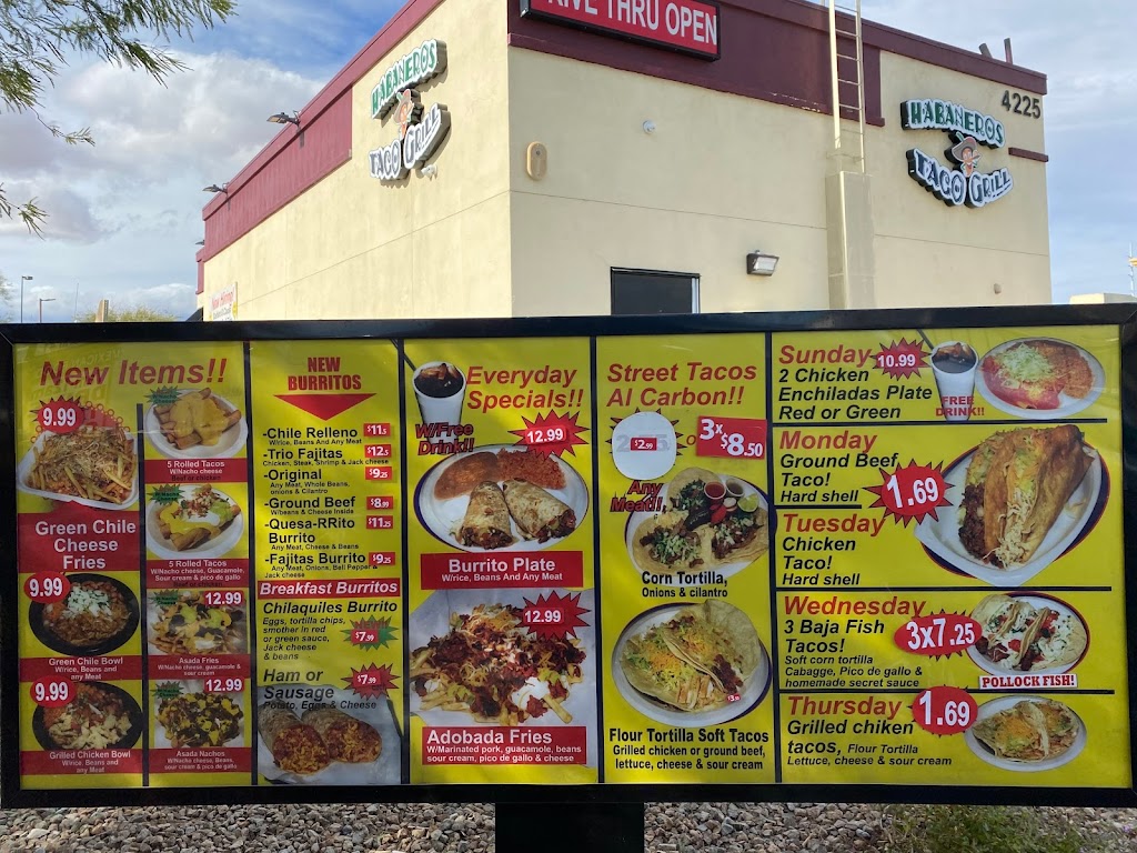 Habaneros Taco Grill #1 (S Fort Apache) | 4225 S Fort Apache Rd, Las Vegas, NV 89147 | Phone: (702) 432-8225