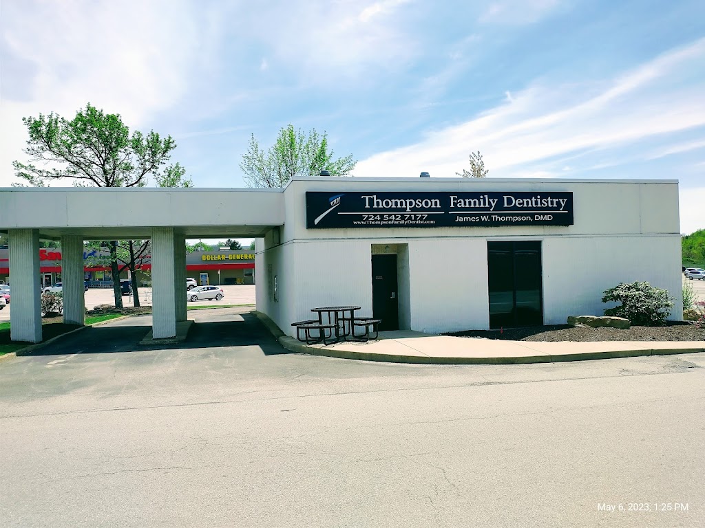 Thompson Family Dentistry - James W Thompson DDS | 130 Crossroads Plaza, Mt Pleasant, PA 15666, USA | Phone: (724) 542-7177
