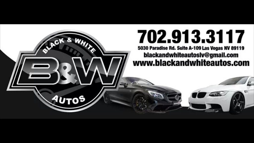 Black & White Autos | 5020 E Tropicana Ave Suite B-6, Las Vegas, NV 89122, USA | Phone: (702) 913-3117