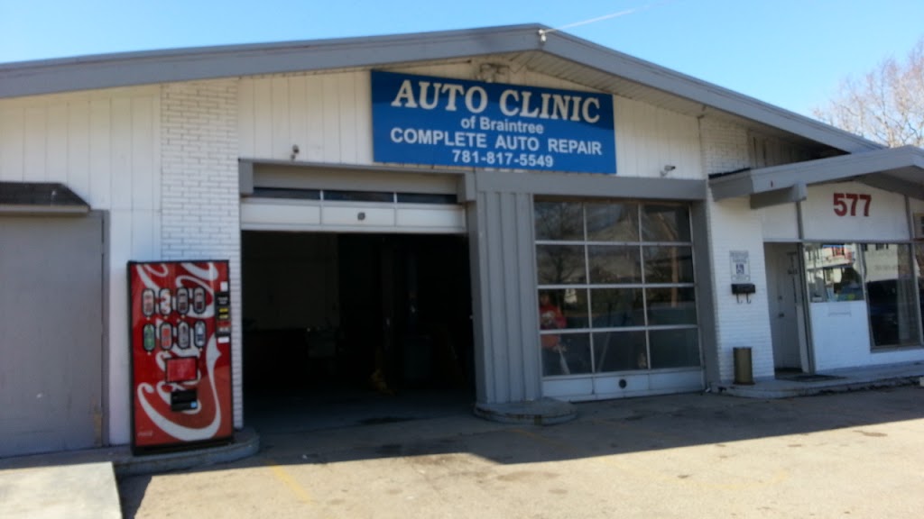 Auto Clinic Of Braintree | 577 Pond St, Braintree, MA 02184, USA | Phone: (781) 817-5549