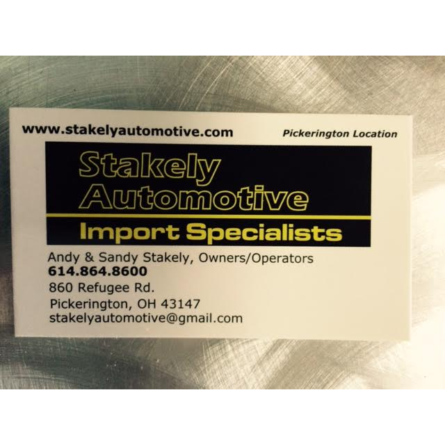 Stakely Automotive | 860 Refugee Rd, Pickerington, OH 43147, USA | Phone: (614) 864-8600