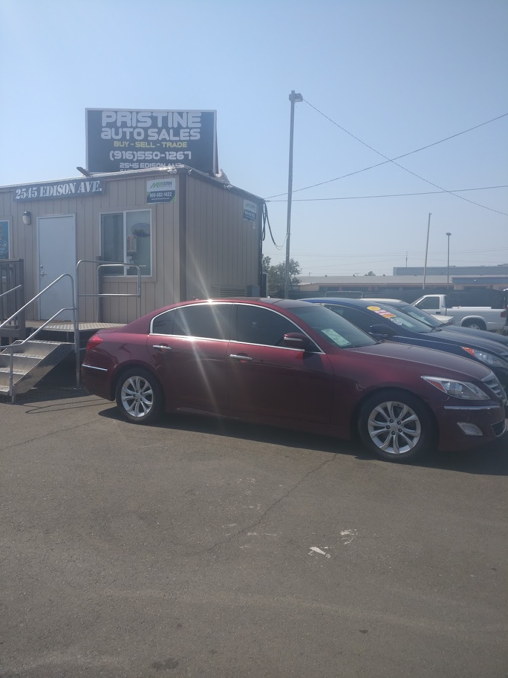 Pristine Auto Sales | 2545 Edison Ave, Sacramento, CA 95821, USA | Phone: (916) 550-1267