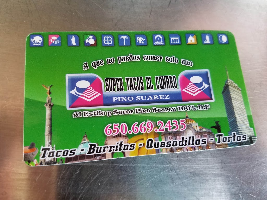 Super Tacos El Conrro | 2082 W El Camino Real, Mountain View, CA 94040, USA | Phone: (650) 669-2435