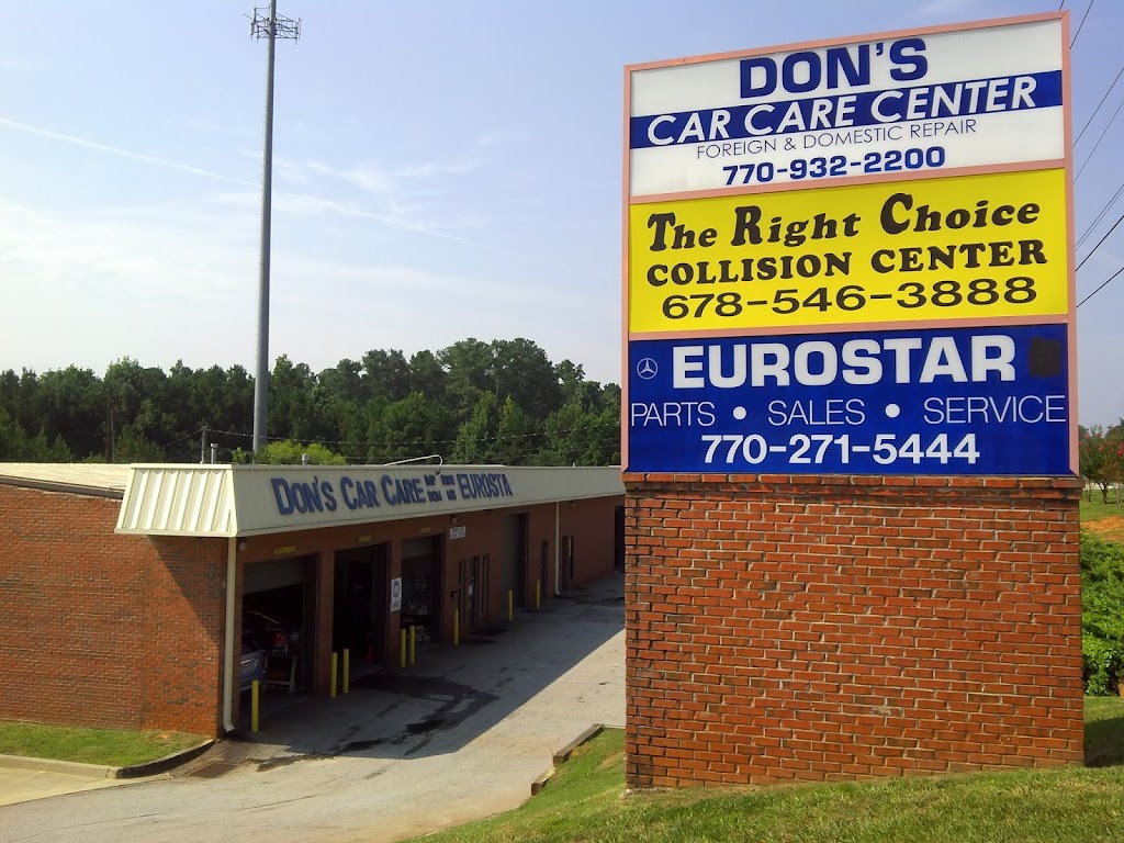 Dons Car Care Center | 700 Peachtree Industrial Blvd, Suwanee, GA 30024, USA | Phone: (770) 271-5444