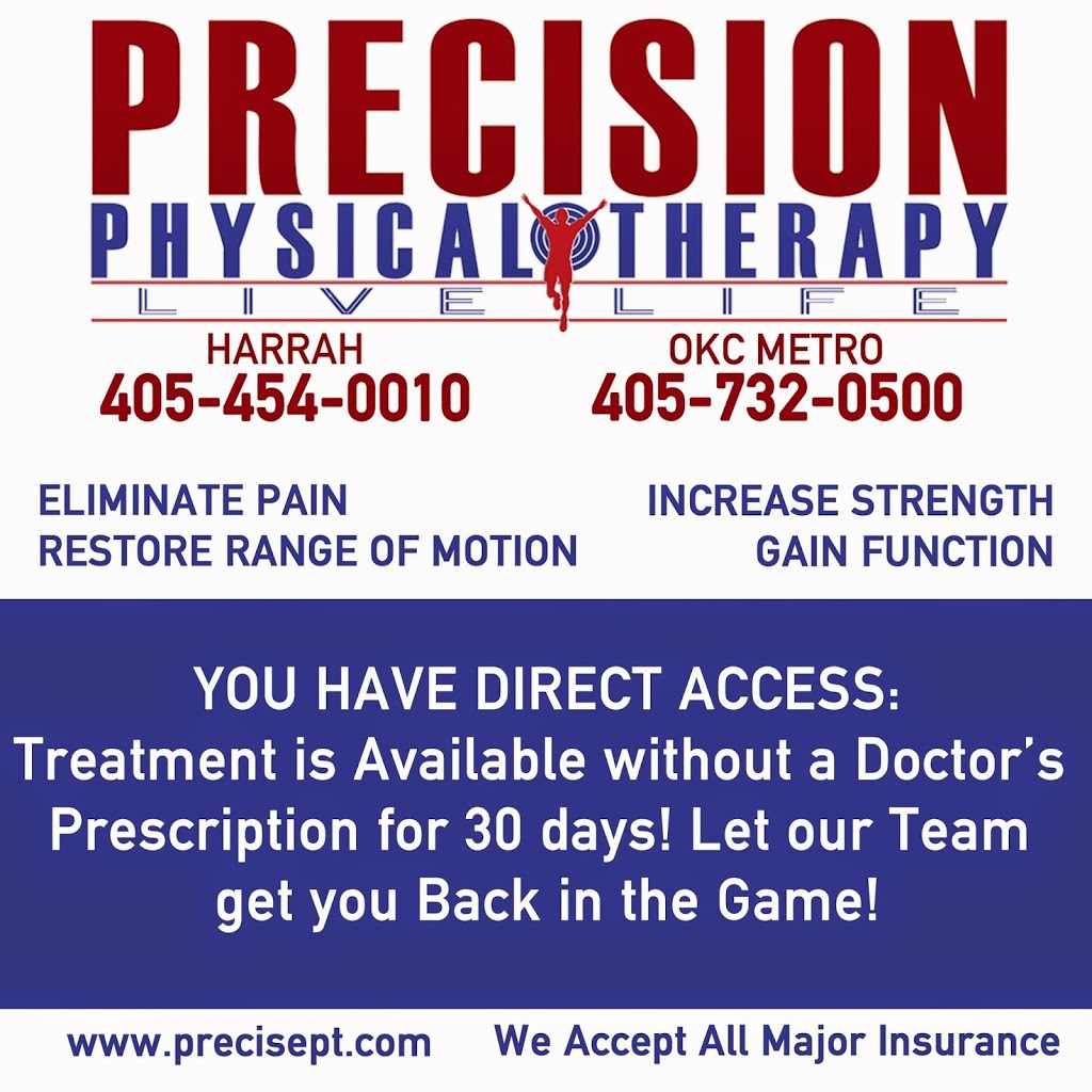 Precision Physical Therapy | 19629 NE 23rd St, Harrah, OK 73045 | Phone: (405) 454-0010