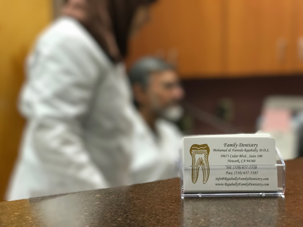Rajabally Family Dentistry | 39675 Cedar Blvd # 100, Newark, CA 94560, USA | Phone: (510) 657-5510