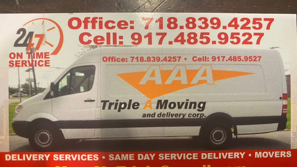Triple A Moving & Delivery Corp. | 87 Locustwood Blvd, Elmont, NY 11003, USA | Phone: (718) 839-4257
