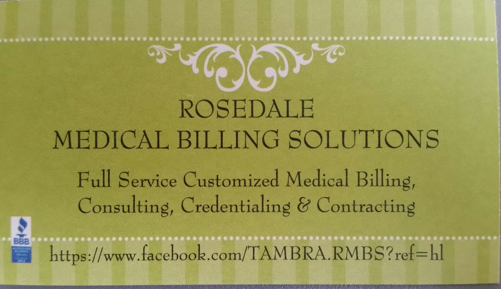 Rosedale Medical Billing Solutions, 12930 Appaloosa Ave ...