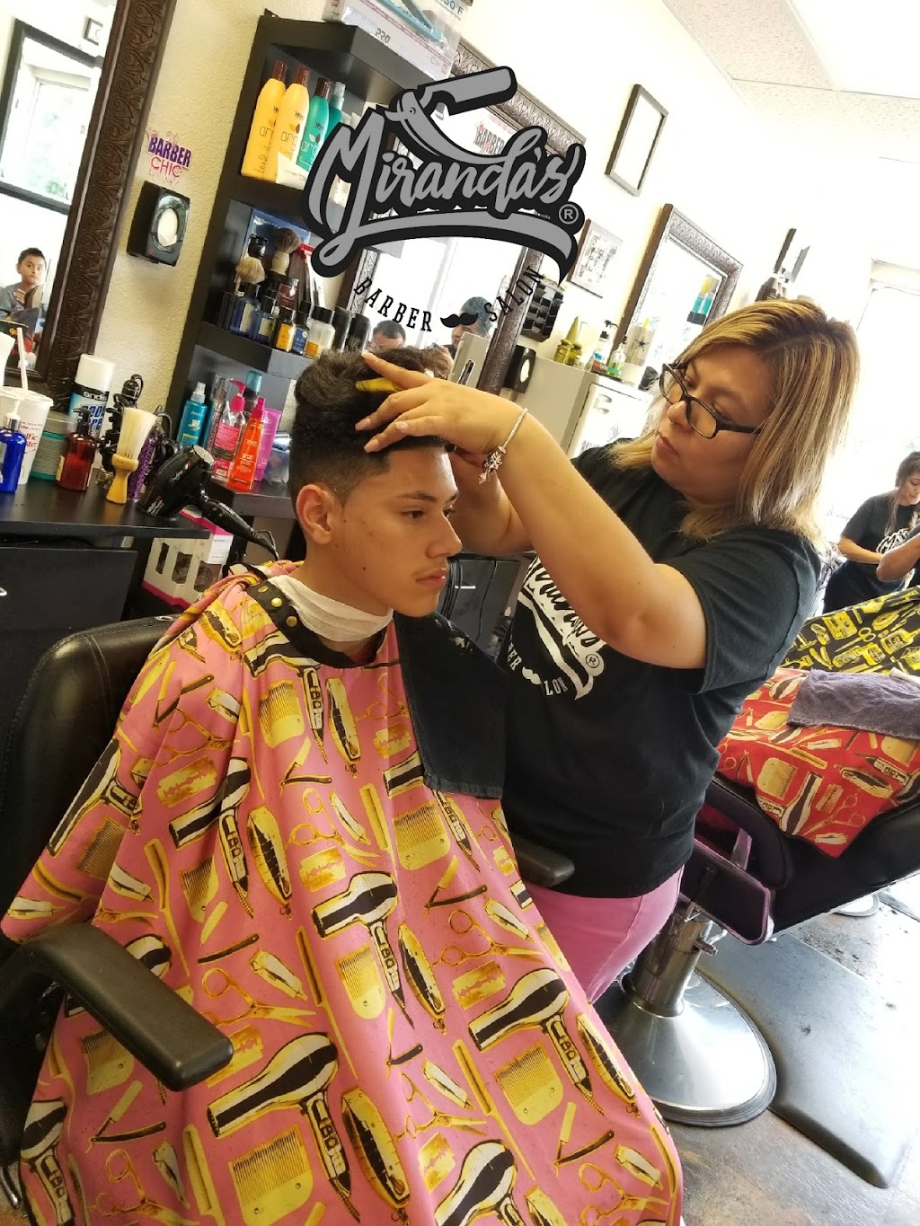 Mirandas Barber Salon | 2602 W Walnut St Suite 108, Garland, TX 75042, USA | Phone: (972) 272-7143