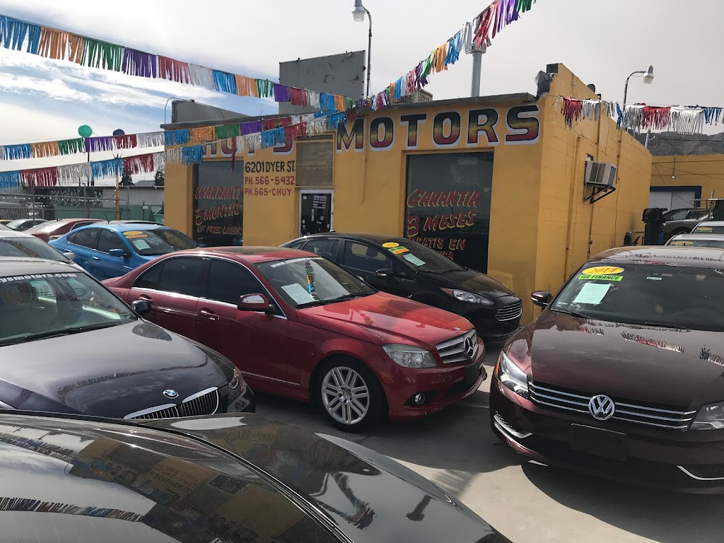 Chuys Motors | 6201 Dyer St, El Paso, TX 79904 | Phone: (915) 566-5432