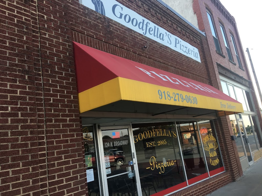 Goodfellas Pizzeria | 124 N Broadway, Coweta, OK 74429, USA | Phone: (918) 279-0630