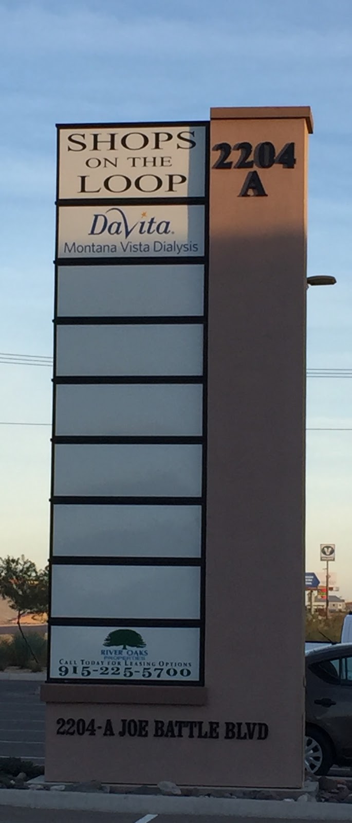 DaVita Montana Vista Dialysis | 2204 Joe Battle Blvd ste a, El Paso, TX 79938, USA | Phone: (833) 422-1968