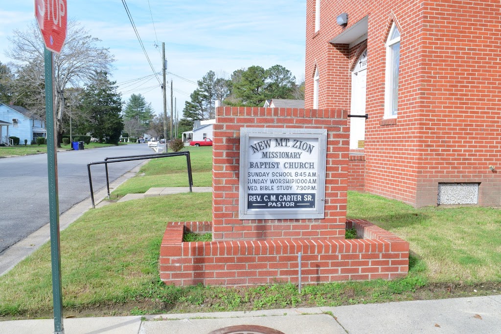 New Mt Zion Baptist Church | 415 Stonewall St, Franklin, VA 23851, USA | Phone: (757) 569-9381