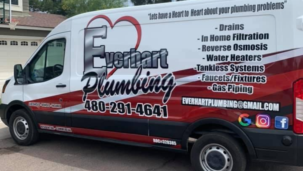 Everhart Plumbing | 1357 W Vaughn Ave, Gilbert, AZ 85233, USA | Phone: (480) 291-4641
