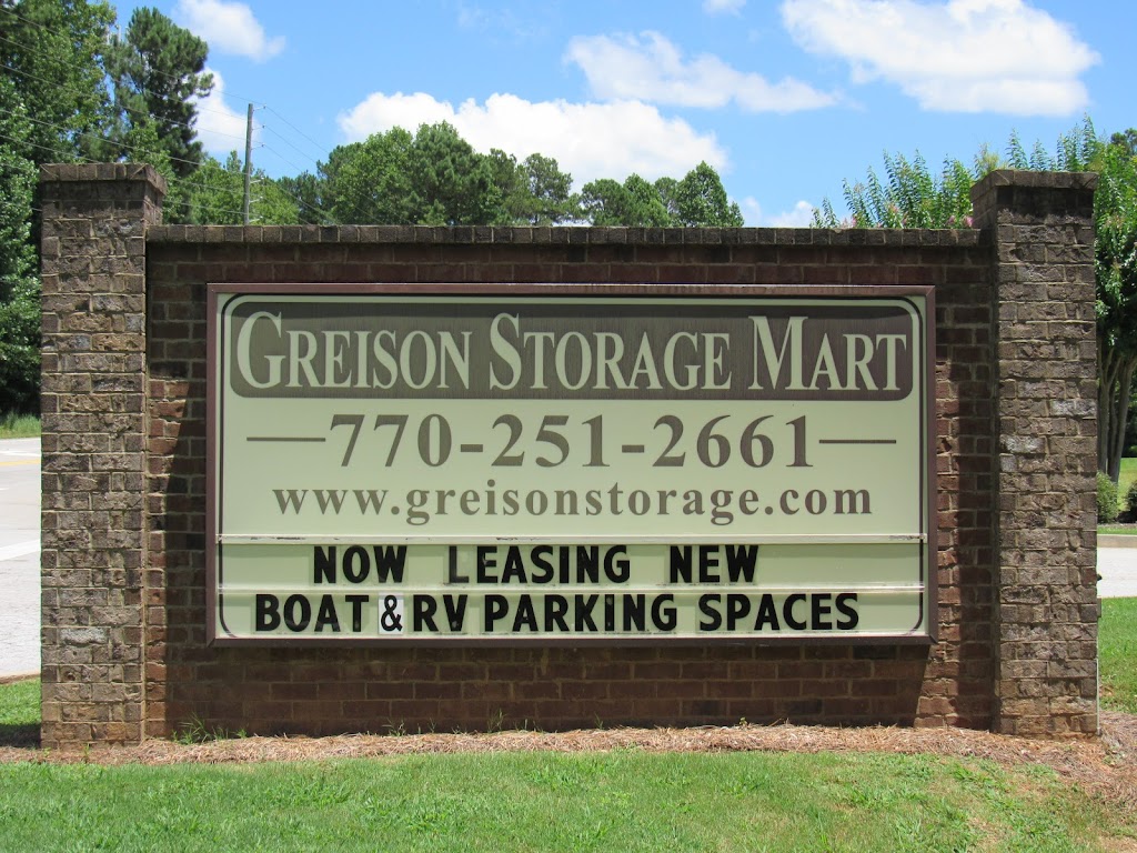 Greison Storage Mart | 931 Lower Fayetteville Rd # A, Newnan, GA 30263, USA | Phone: (770) 251-2661