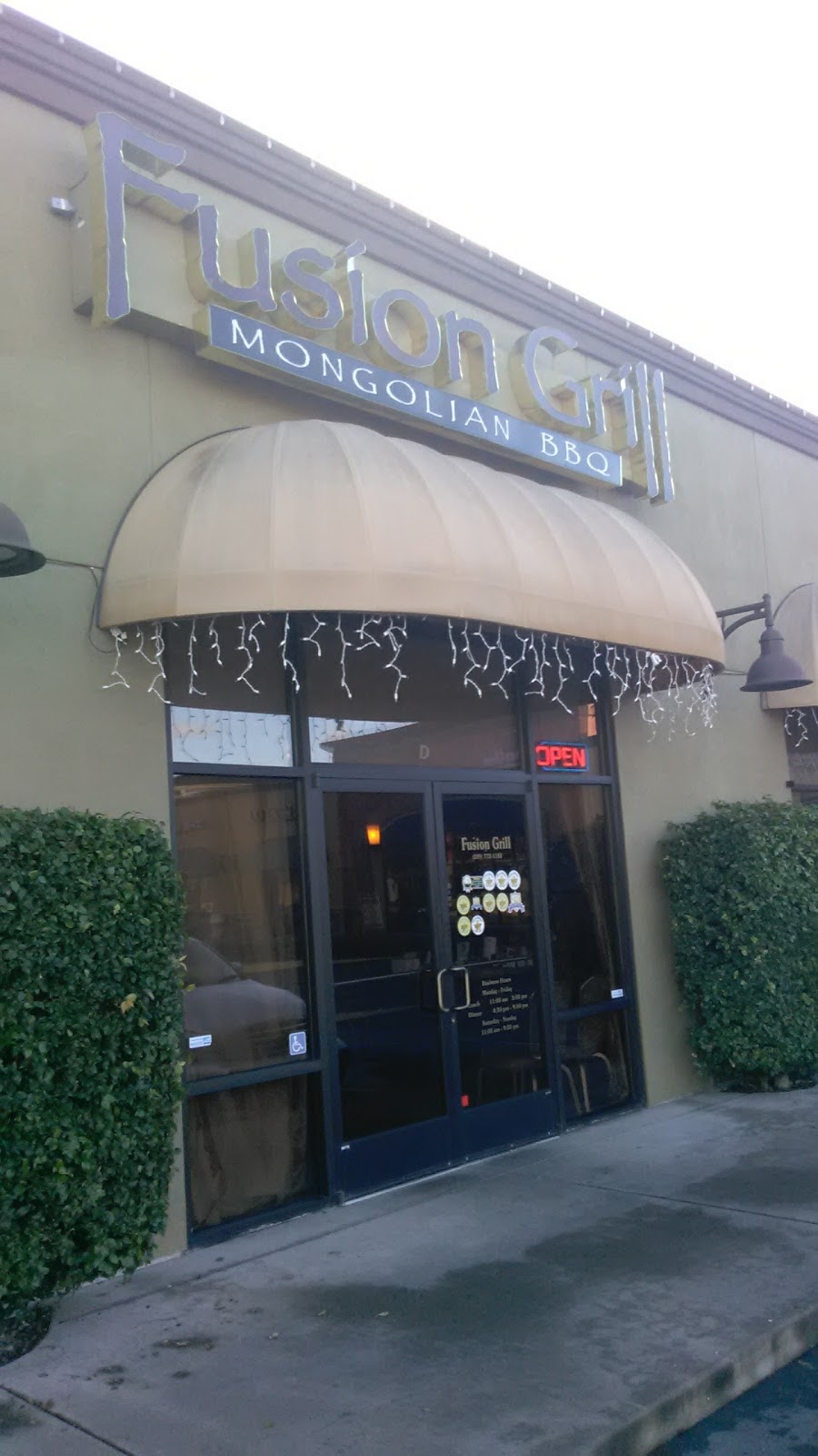 Fusion Grill | 1906 Vista Del Lago Dr D, Valley Springs, CA 95252, USA | Phone: (209) 772-1182