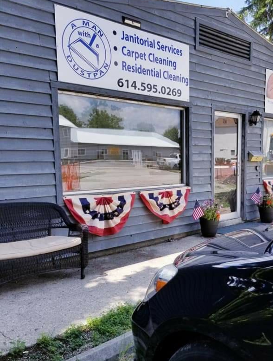 A Man With A Dust Pan | 133 N Chillicothe St, Plain City, OH 43064, USA | Phone: (614) 595-0269