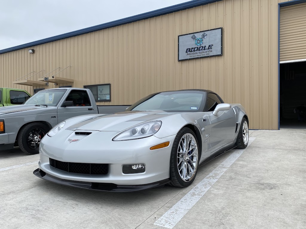 Biddle Motorsports | 118 Iron Rd Suite 200, Hutto, TX 78634, USA | Phone: (512) 846-4067