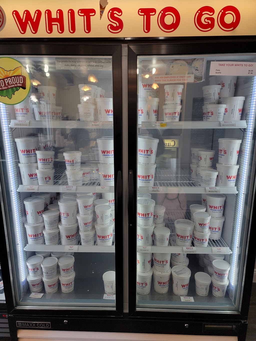 Whits Frozen Custard | 4138 Main St, Hilliard, OH 43026, USA | Phone: (614) 710-1315