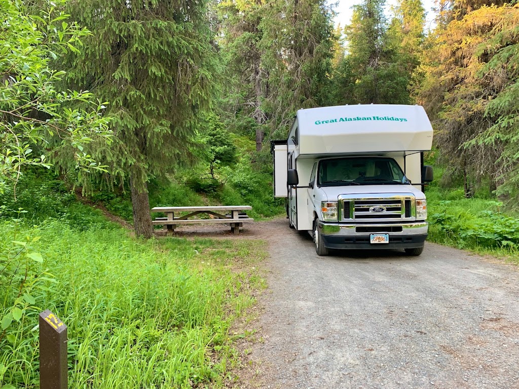 Bertha Creek Campground | Seward Hwy, Hope, AK 99605, USA | Phone: (907) 783-3242