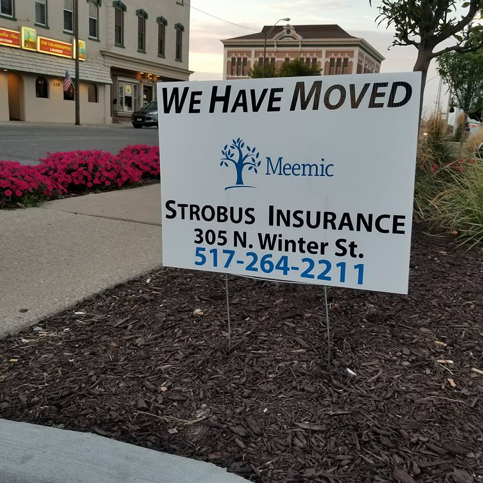 Strobus Insurance Agency | 305 N Winter St suite a, Adrian, MI 49221, USA | Phone: (517) 264-2211