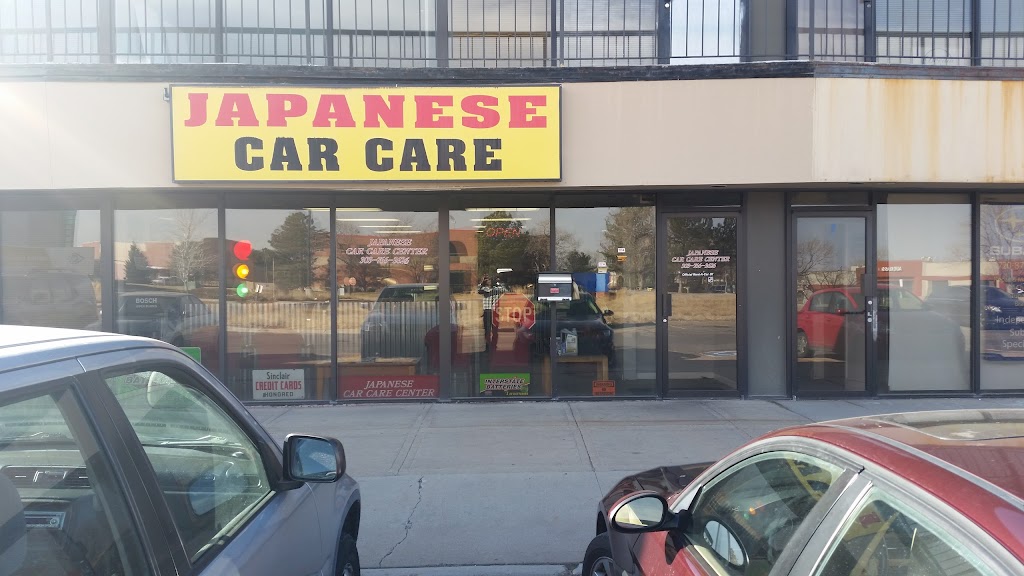 Japanese Car Care Center | 6989 S Jordan Rd #4, Centennial, CO 80112, USA | Phone: (303) 766-3626