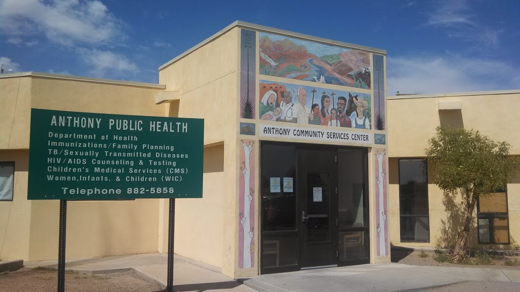 Anthony Public Health Office | 865 N Main, Anthony, NM 88021, USA | Phone: (575) 882-3121