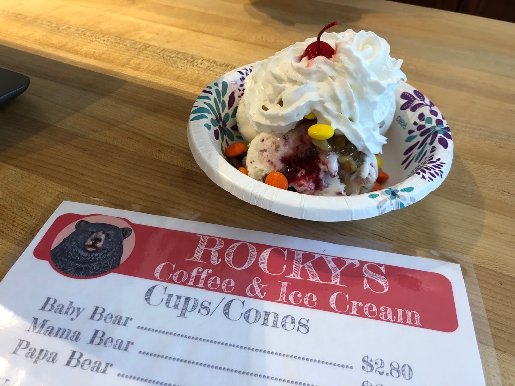 Rockys Coffee & Ice Cream | 504 Main St, Danbury, NC 27016, USA | Phone: (336) 593-2808