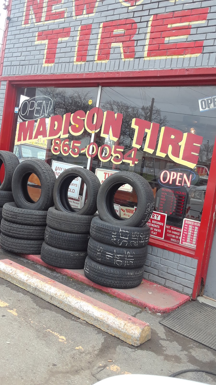 Madison Tire Co | 436 E Old Hickory Blvd, Madison, TN 37115, USA | Phone: (615) 865-0054