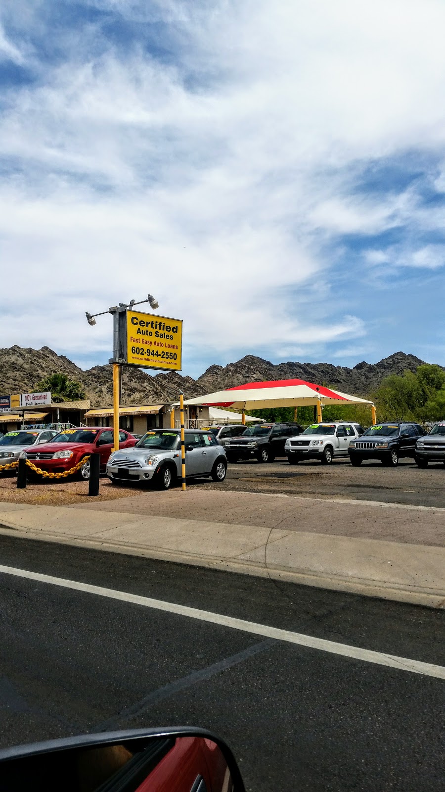 Certified Auto Sales | 10055 N Cave Creek Rd, Phoenix, AZ 85020 | Phone: (602) 944-2550