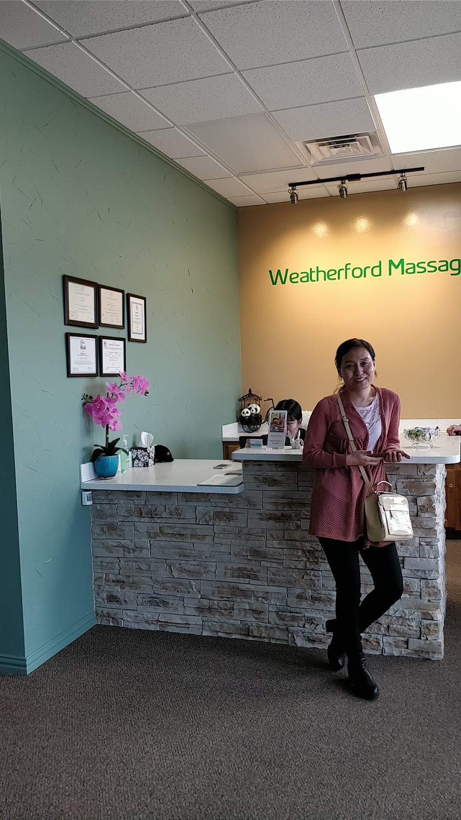 Weatherford Massage | 1829 Martin Dr Suite 100, Weatherford, TX 76086, USA | Phone: (817) 550-6688