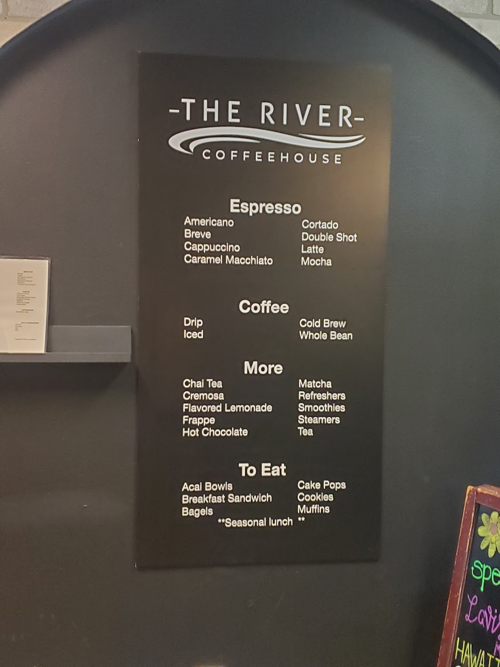 The River Coffeehouse | 127 S Main St Ste D, North Webster, IN 46555, USA | Phone: (574) 834-1488