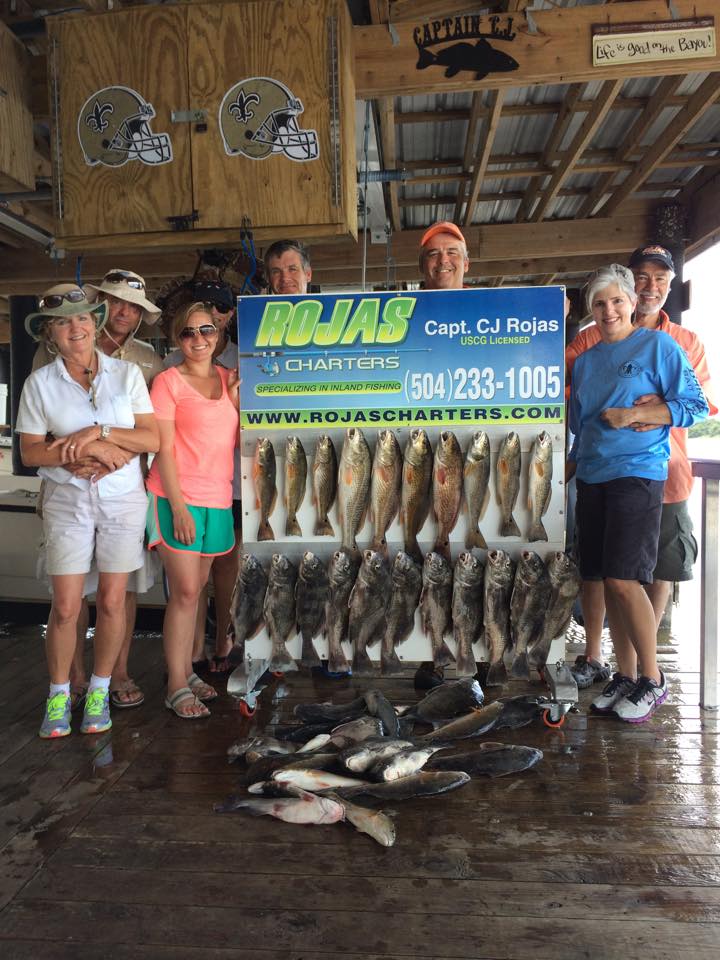 Rojas Fishing Charters | 2453 Privateer Blvd, Barataria, LA 70036, USA | Phone: (504) 233-1005