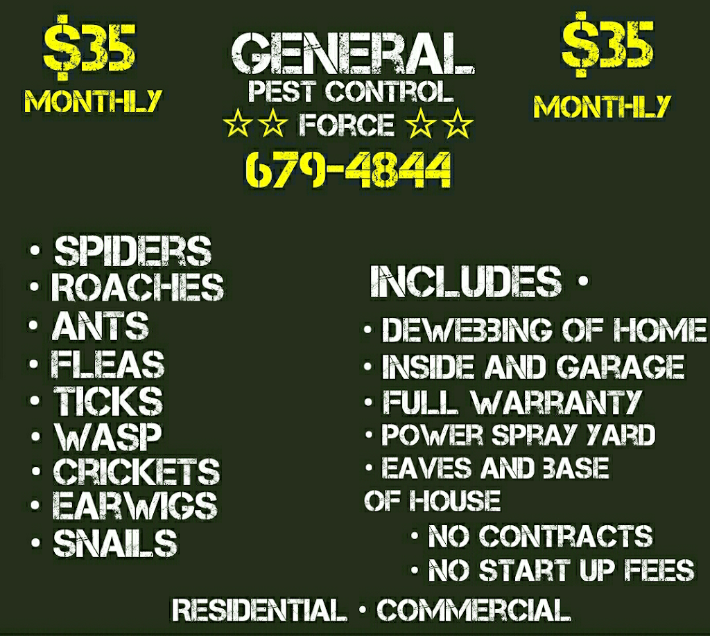 General Pest Control Force | 1302 W North Way, Dinuba, CA 93618, USA | Phone: (559) 679-4844