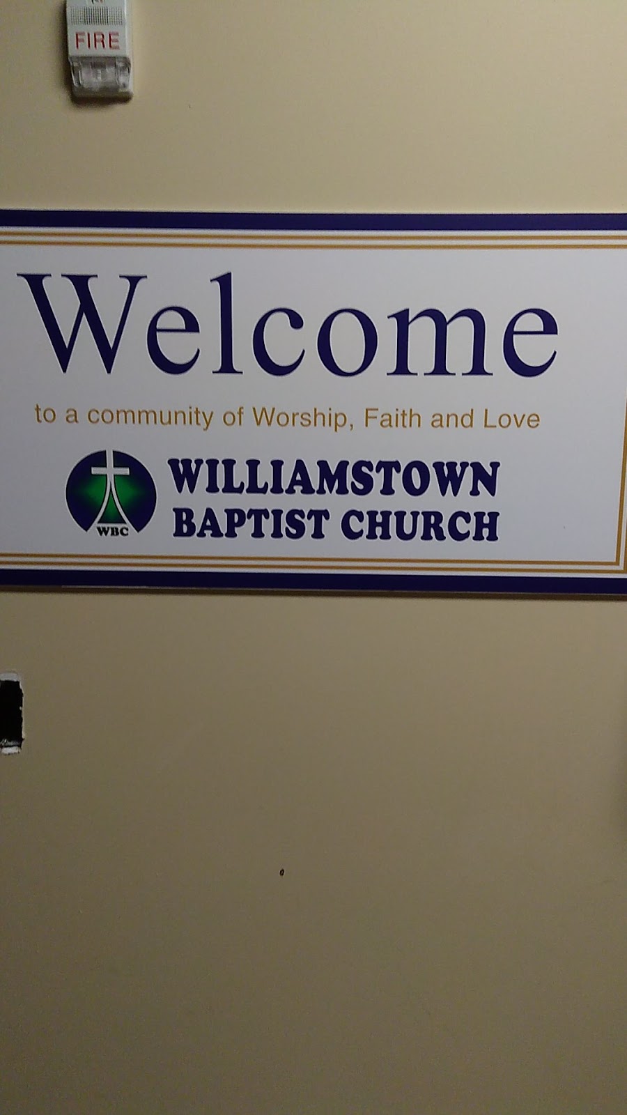 Williamstown Baptist Church | 214 N Main St, Williamstown, KY 41097, USA | Phone: (859) 824-4102