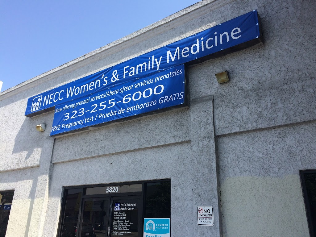 NECC Womens Health Center | 5428 N Figueroa St, Los Angeles, CA 90042, USA | Phone: (323) 256-3884