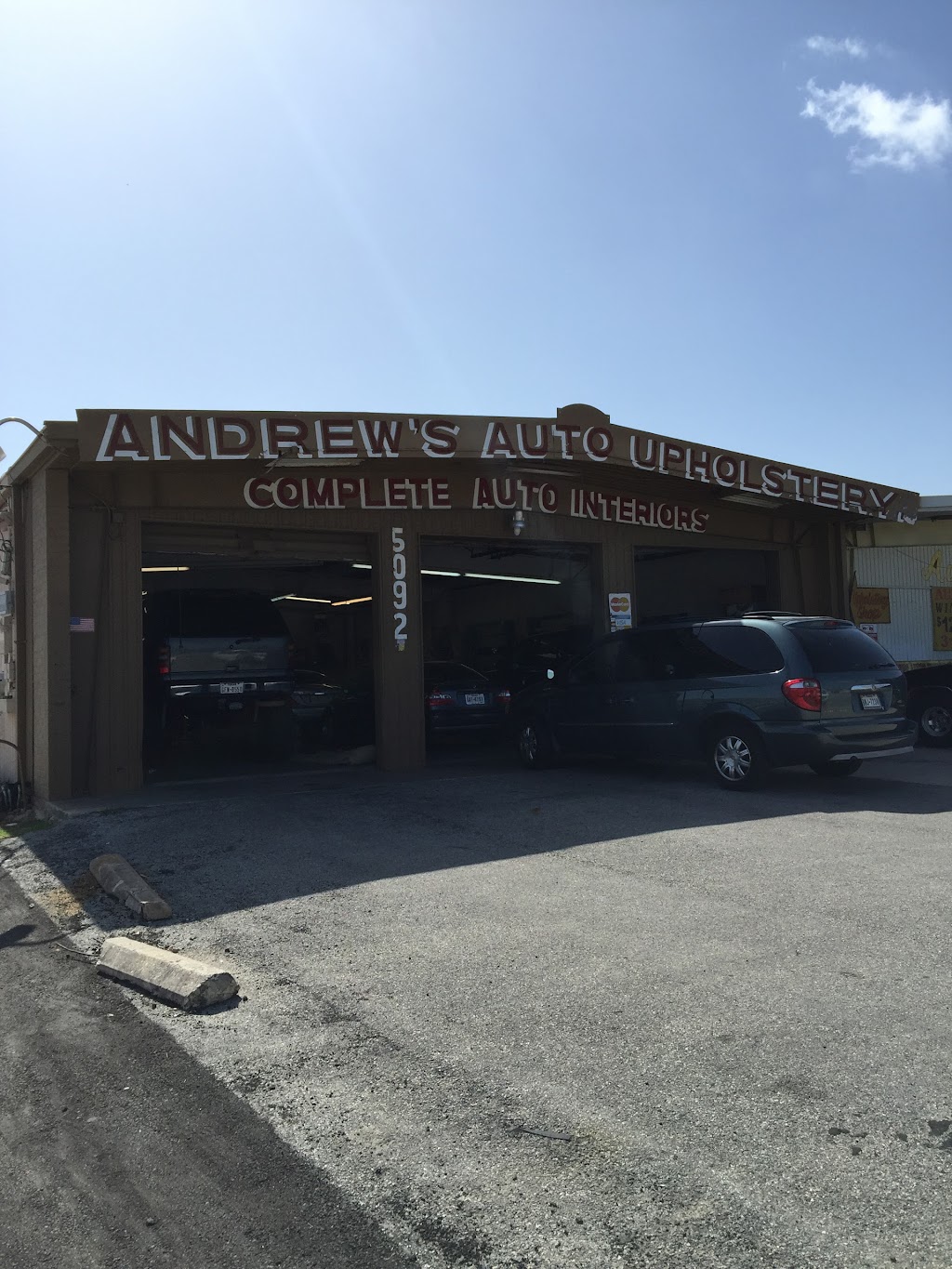 Andrews Auto Upholstery | 5092 Blanco Rd, San Antonio, TX 78216, USA | Phone: (210) 377-0204