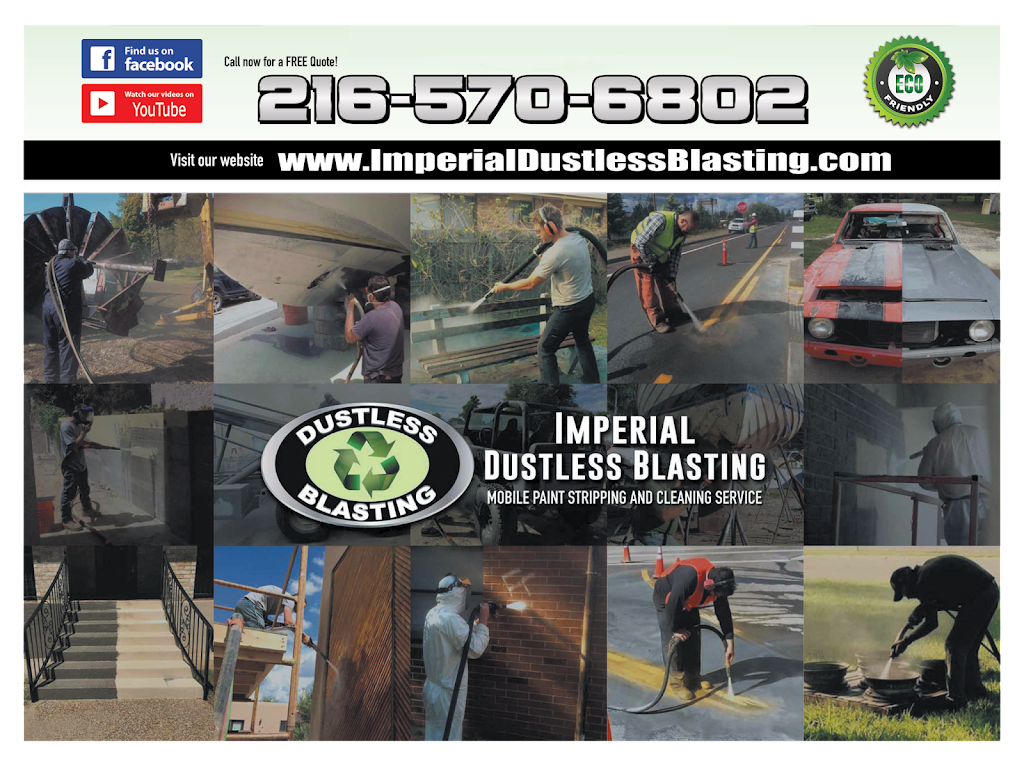 Imperial Dustless Blasting | 6913 E Sprague Rd, Independence, OH 44131, USA | Phone: (216) 570-6802