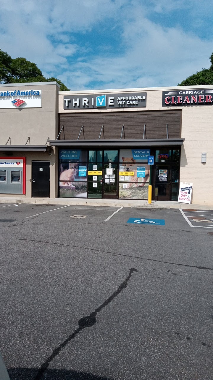 THRIVE Affordable Vet Care | 1299 Northside Dr NW #610, Atlanta, GA 30318 | Phone: (404) 994-4166